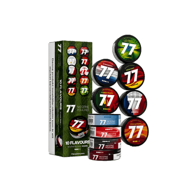 77 Mixed Selection Box - 10 Cans Variety Pack - Pouchland