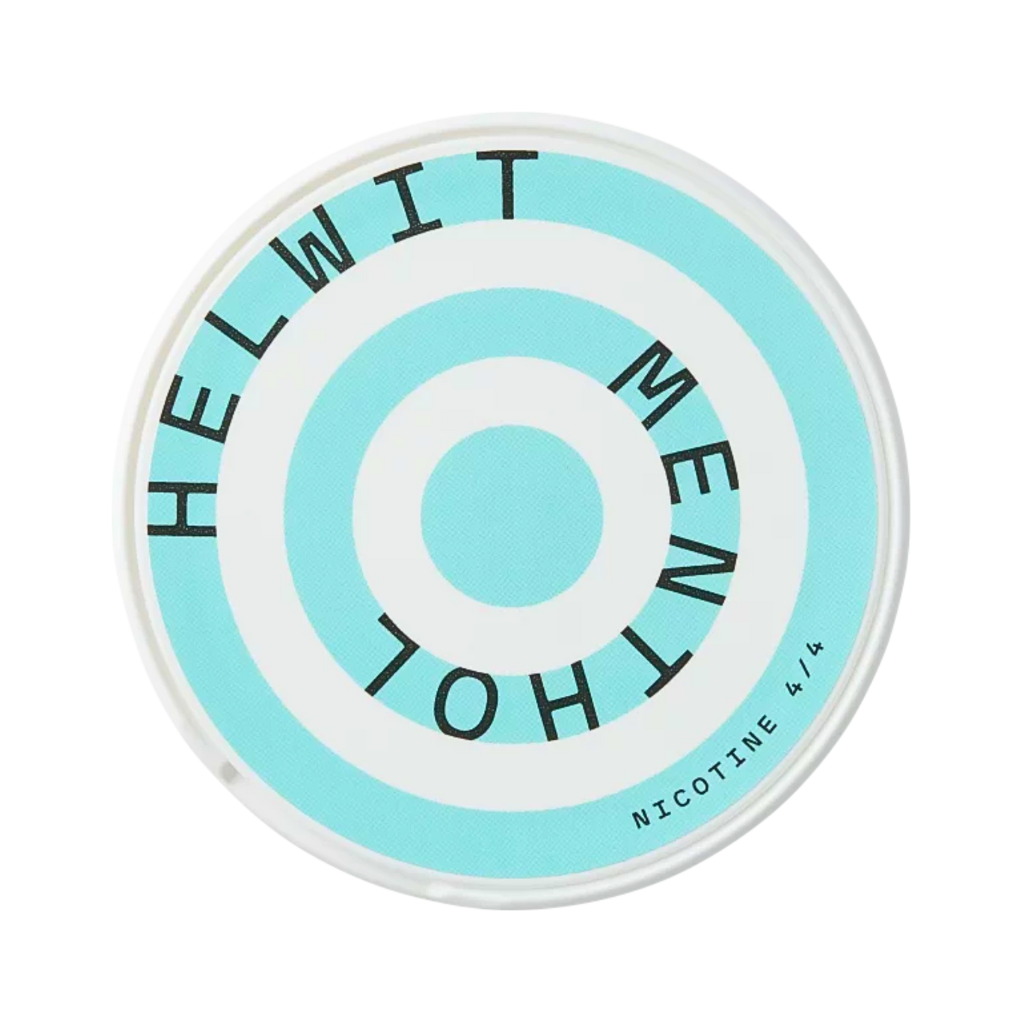Helwit Menthol nicotine pouch can – Slim moist, 6mg, 20 pouches