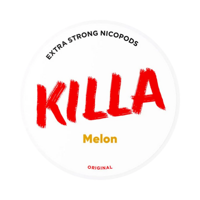 KILLA Melon nicotine pouch can – Slim moist, 12.8mg, 20 pouches