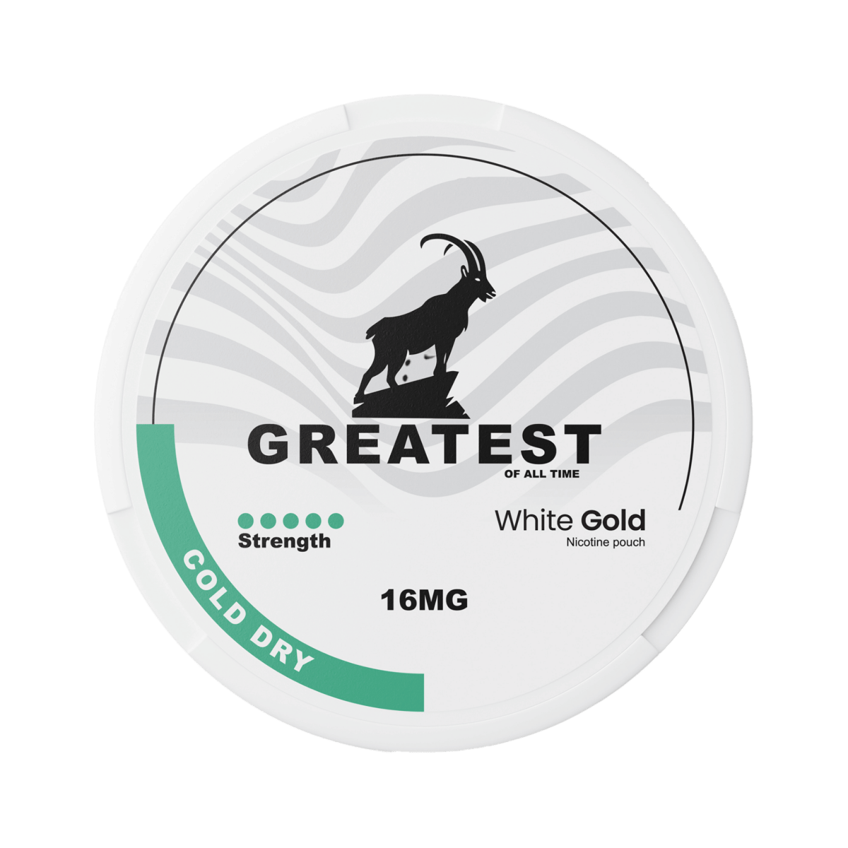 Greatest Cold Dry nicotine pouch can – Slim dry, 4mg, 20 pouches