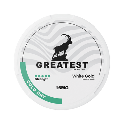 Greatest Cold Dry nicotine pouch can – Slim dry, 4mg, 20 pouches