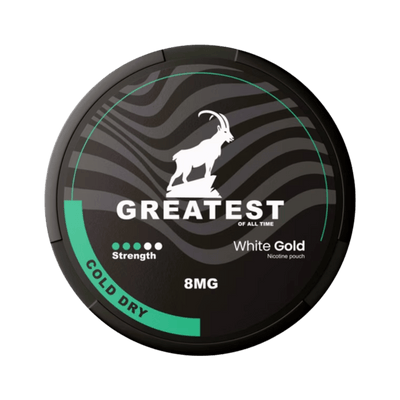 Can of Greatest Cold Dry Black - Nicotine Pouches