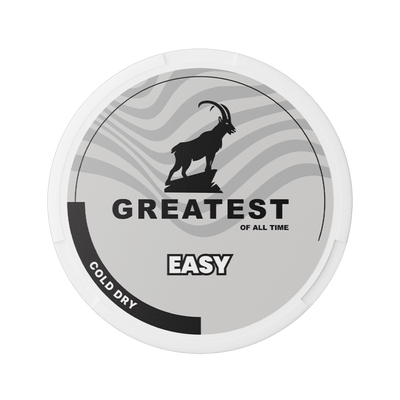Greatest Cold Dry Easy nicotine pouch can – Slim dry, 4 mg, 20 pouches