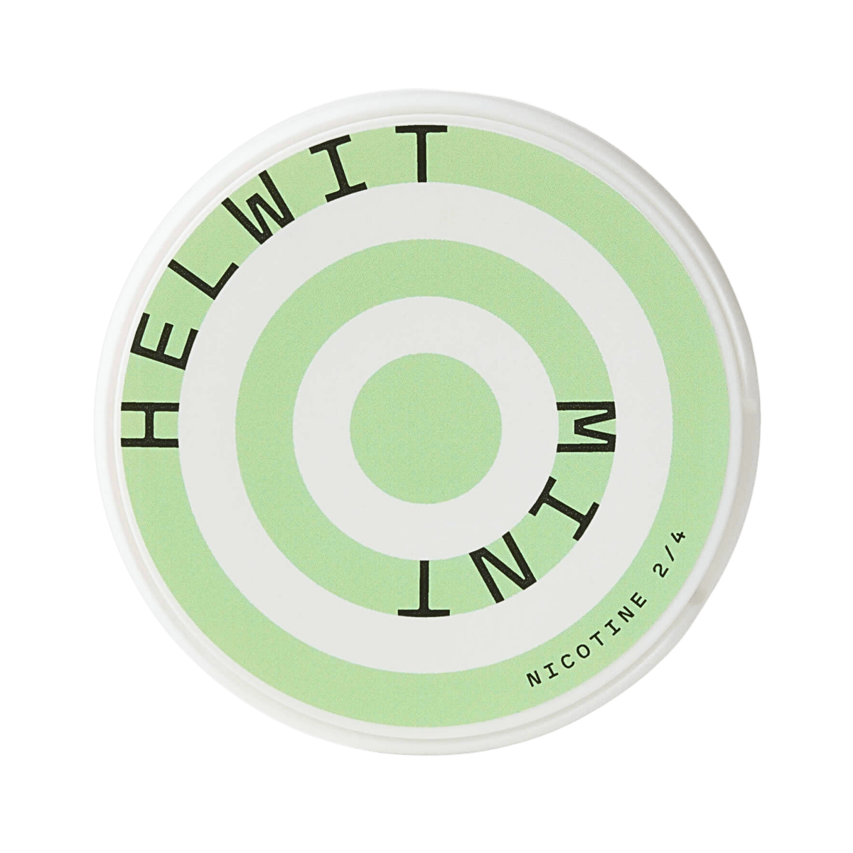 Helwit Mint nicotine pouch can – Slim moist, 3.5mg, 20 pouches