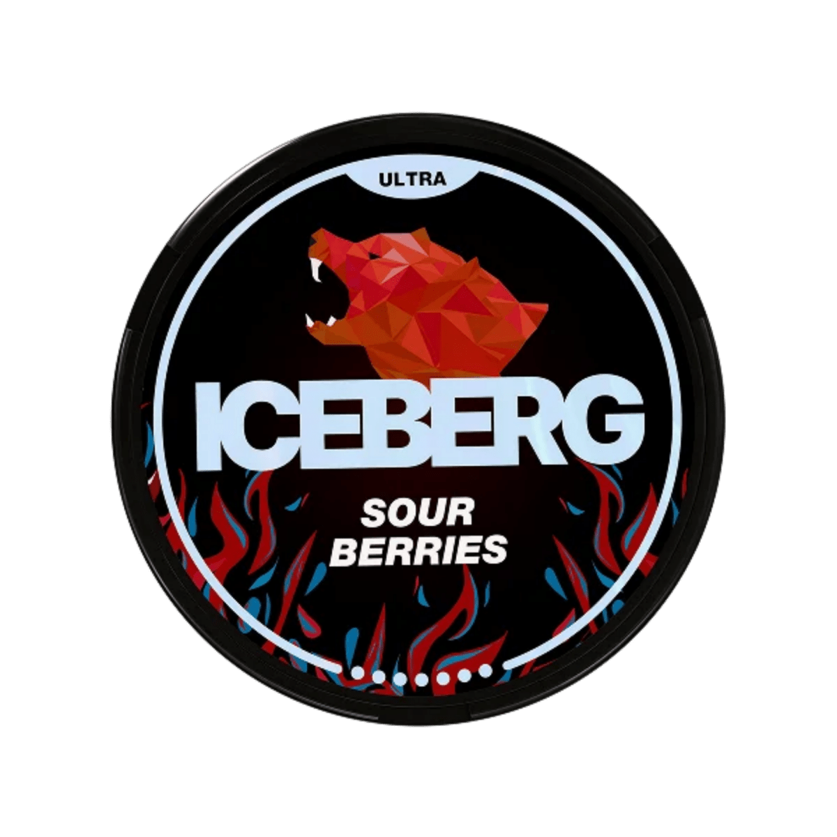 ICEBERG Sour Berries 70mg - Pouchland