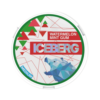ICEBERG Watermelon Mint Gum Medium Slim - Pouchland
