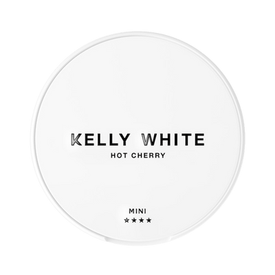 Can of Kelly White Hot Cherry Mini Strong - Nicotine Pouches