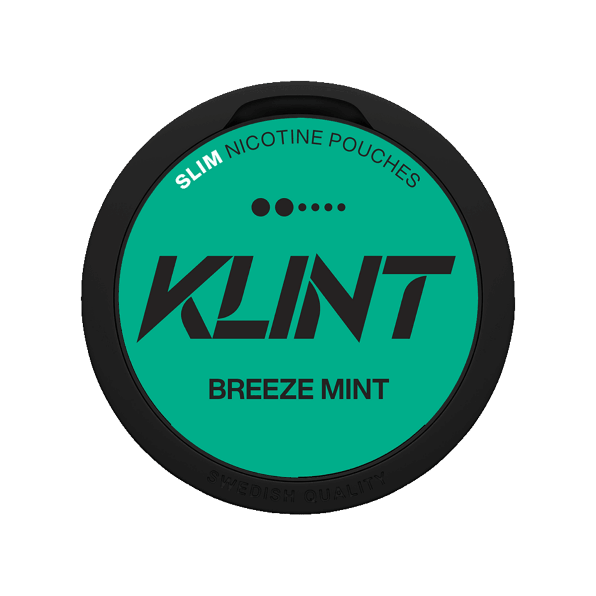 Klint Breeze Mint nicotine pouch can – Slim, 5.6mg, 20 pouches