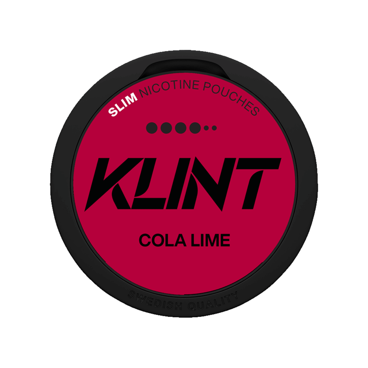 Klint Cola Lime nicotine pouch can – Slim, 11.2mg, 20 pouches