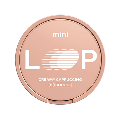 Can of Loop Creamy Cappuccino Mini - Nicotine Pouches