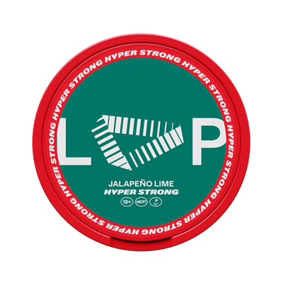 LOOP Jalapeno Lime Hyper Strong nicotine pouch can – Slim semi-moist, 15.6 mg, 20 pouches