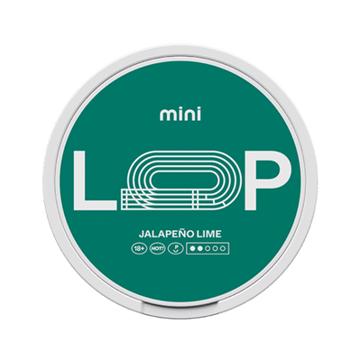 Can of Loop Jalapeño Lime Mini - Nicotine Pouches