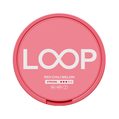 Can of Loop Red Chili Melon Strong - Nicotine Pouches