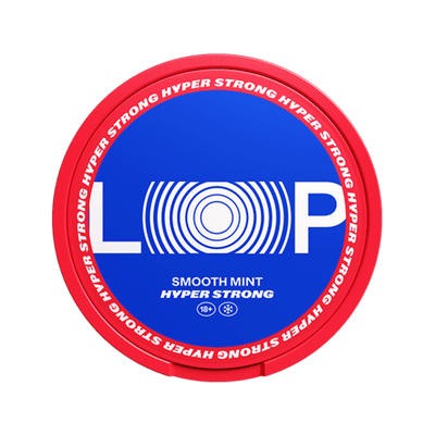 Can of Loop Smooth Mint Hyper Strong - Nicotine Pouches