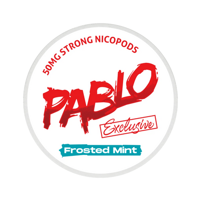 Can of Pablo Frosted Mint - Nicotine Pouches