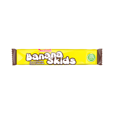 Swizzels Banana Skids 18g - Pouchland