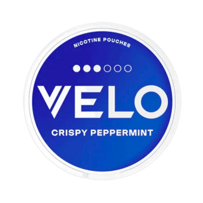 Can of Velo Crispy Peppermint Mini - Nicotine Pouches