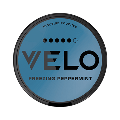 Can of VELO Freezing Peppermint Ultra - Nicotine Pouches