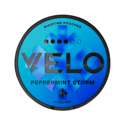 Can of VELO Peppermint Storm - Nicotine Pouches