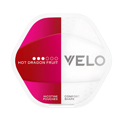 VELO Shift Hot Dragonfruit nicotine pouch can – Slim, 8mg, 20 pouches