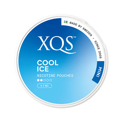 Can of XQS Cool Ice Mini Light - Nicotine Pouches