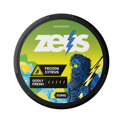 Zeus Frozen Citrus 25mg - Pouchland