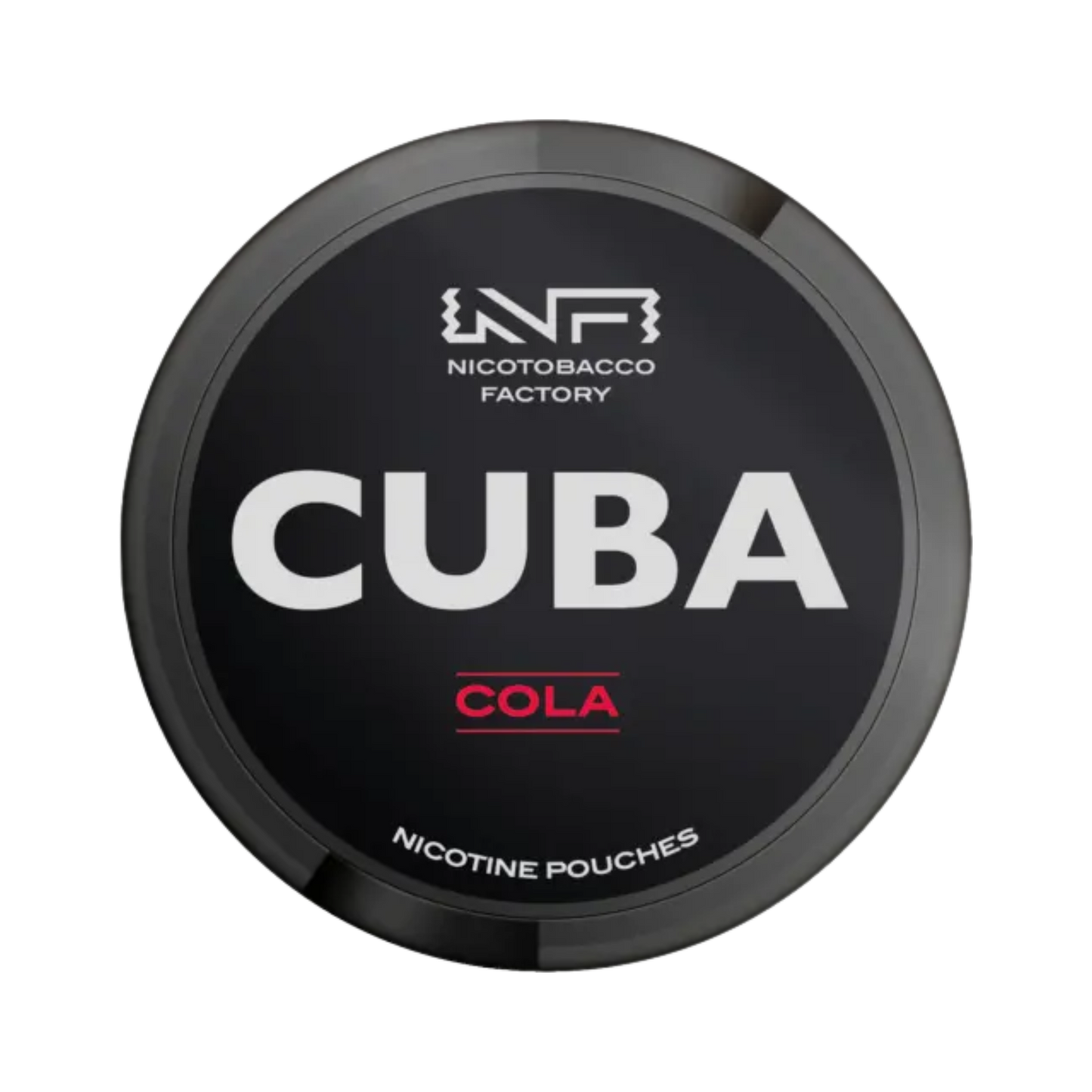 CUBA Black Cola nicotine pouch can – Slim moist, 42.9mg, 20 pouches