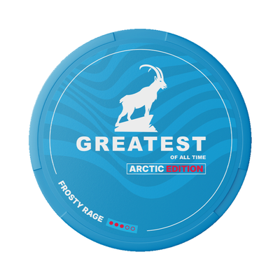 Greatest Arctic Edition nicotine pouch can – Slim dry, 10mg, 20 pouches