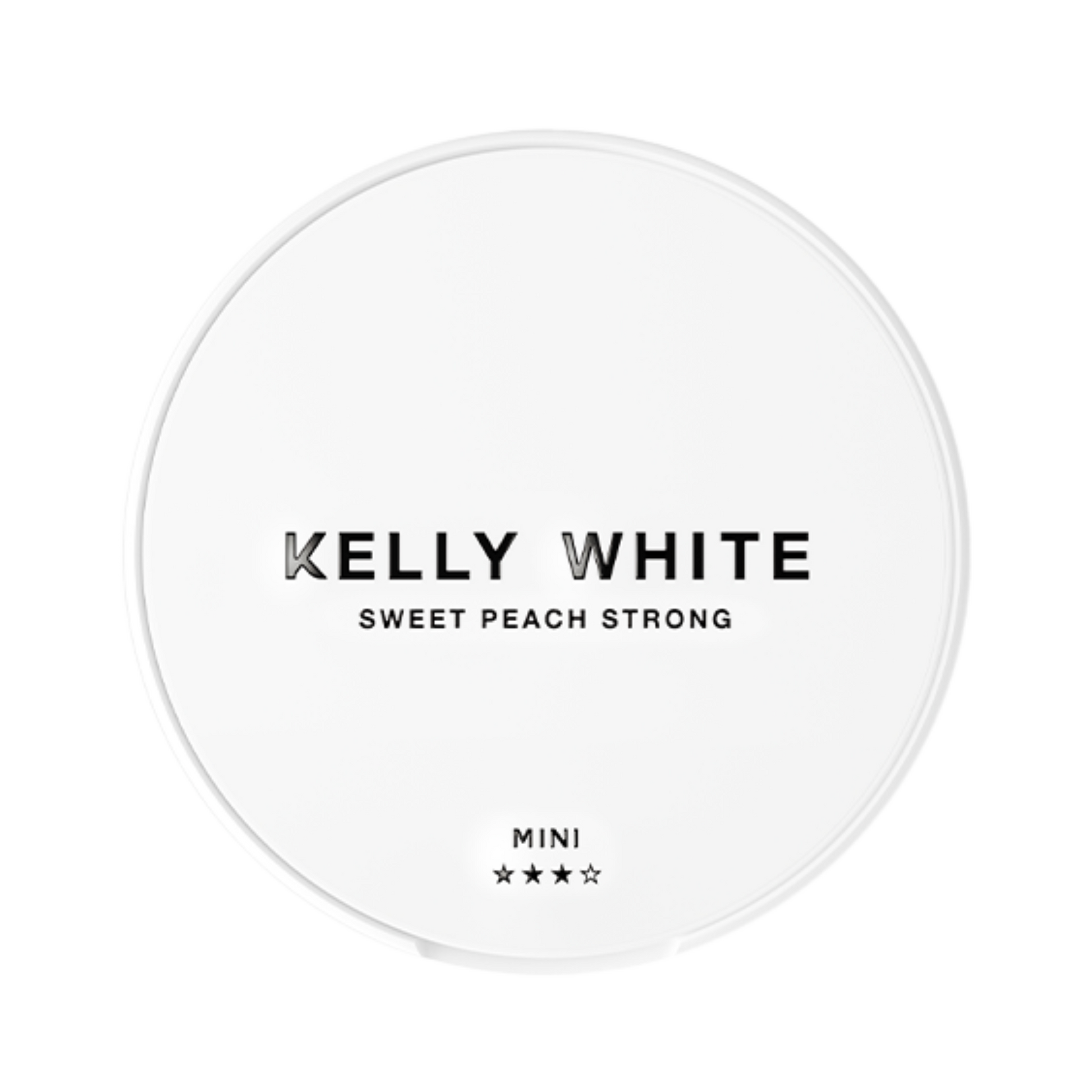 Can of Kelly White Sweet Peach Strong - Nicotine Pouches