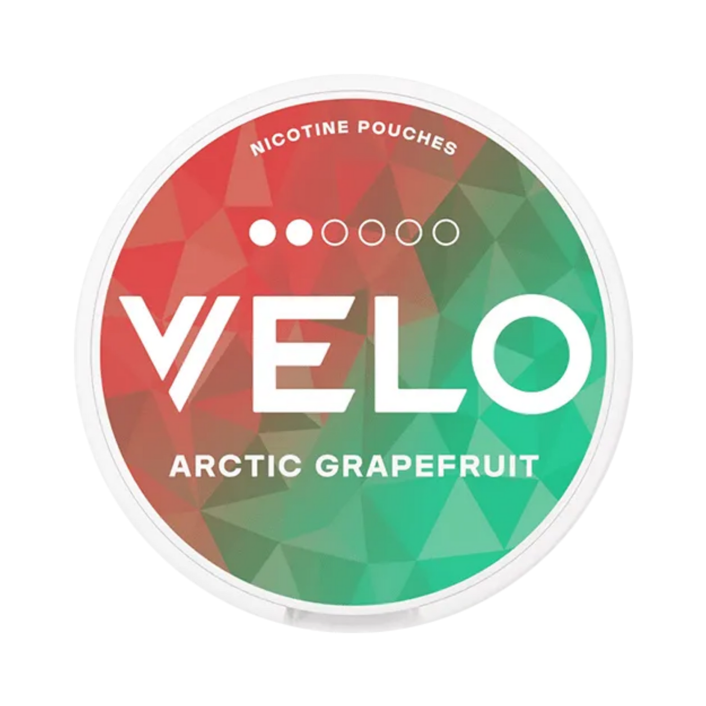 VELO Arctic Grapefruit nicotine pouch can – Slim, 6 mg, 20 pouches