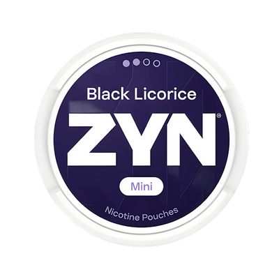 can of Zyn Black Licorice - Nicotine pouches