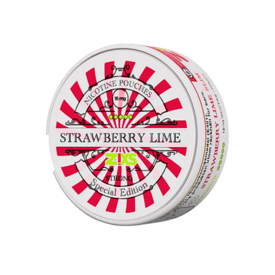 can of Zixs Strawberry Lime