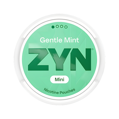 can of ZYN Gentle Mint Mini Low - Nicotine pouches
