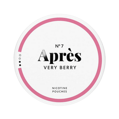 Can of Après Very Berry - Nicotine Pouches