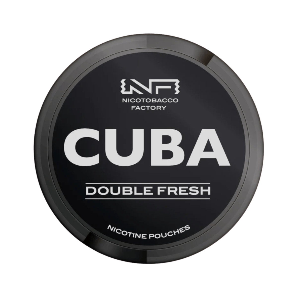 CUBA Double Fresh nicotine pouch can – Slim moist, 10.4mg, 20 pouches