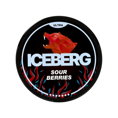 ICEBERG Sour Berries 70mg - Pouchland