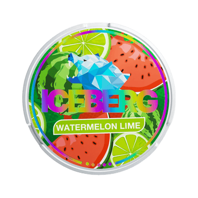 Can of ICEBERG Watermelon Lime - Nicotine Pouches