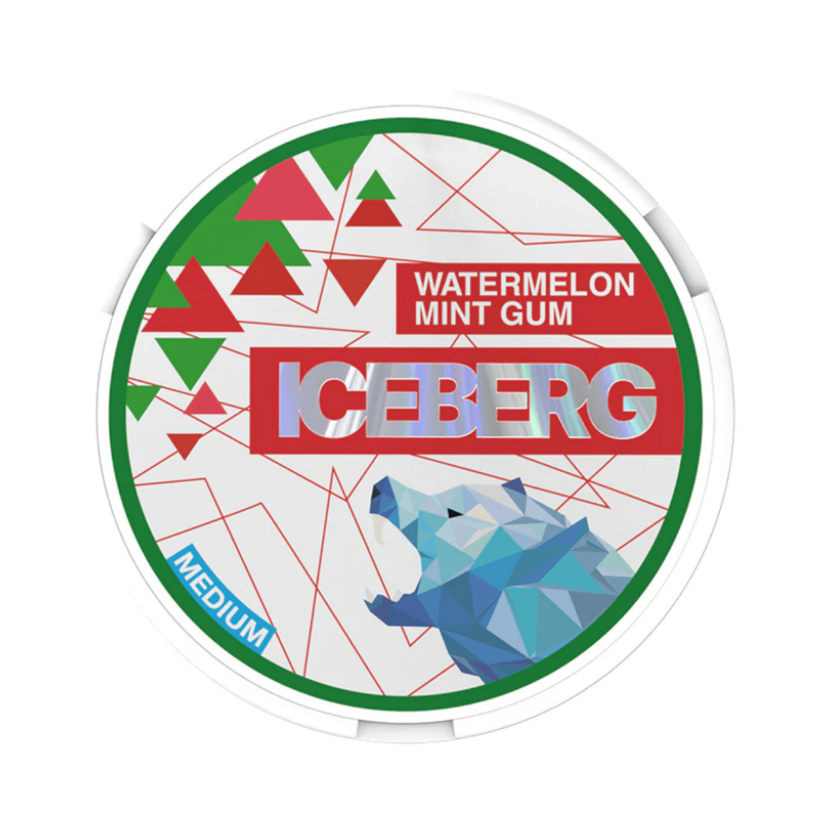 ICEBERG Watermelon Mint Gum Medium Slim - Pouchland