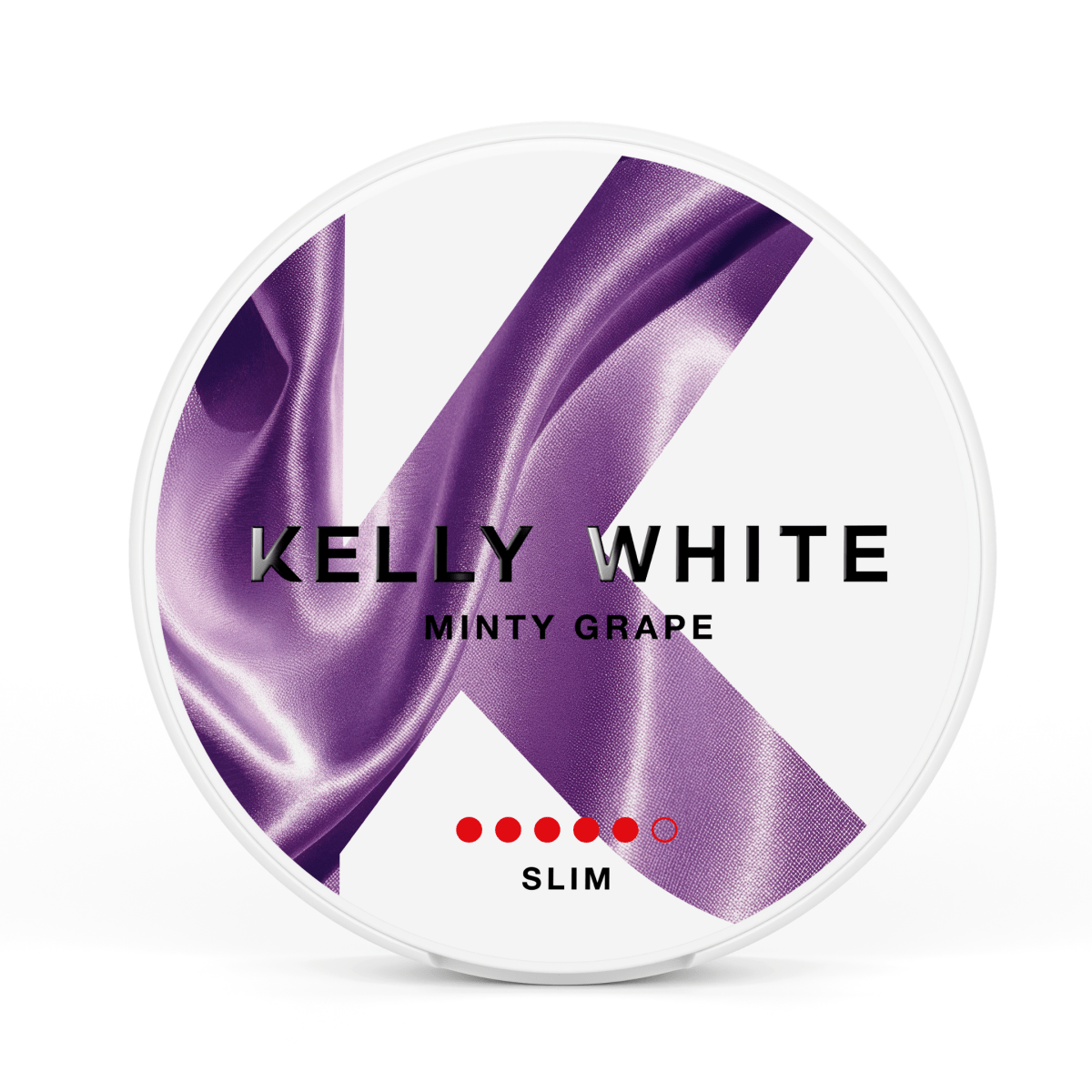 Kelly White MINTY GRAPE Slim Extra Strong - Pouchland