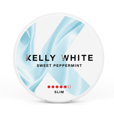 Kelly White Sweet Peppermint Extra Strong - Pouchland