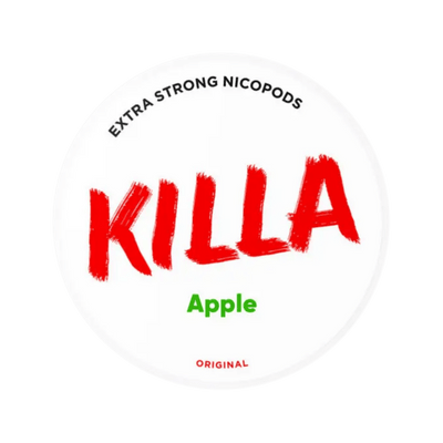 KILLA Apple nicotine pouch can – Slim moist, 13.2mg, 20 pouches