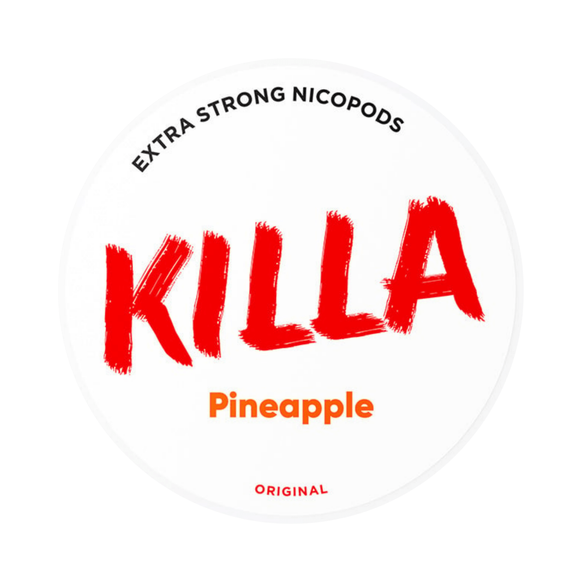 KILLA Pineapple nicotine pouch can – Slim moist, 12.8mg, 20 pouches