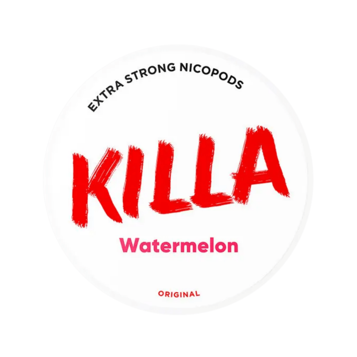 KILLA Watermelon nicotine pouch can – Slim moist, 13.2mg, 20 pouches
