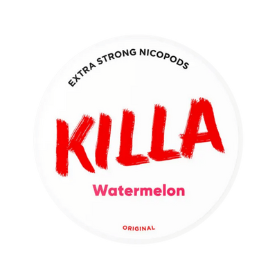 KILLA Watermelon nicotine pouch can – Slim moist, 13.2mg, 20 pouches