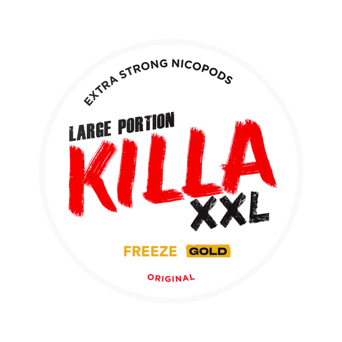 Killa XXL Large Portion Freeze Gold - Swedie