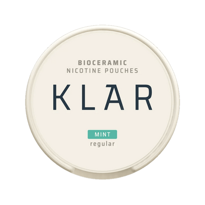KLAR Mint Mini Regular nicotine pouch can – Mini semi-moist, 3 mg, 20 pouches