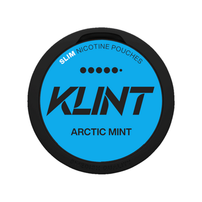 Klint Arctic Mint nicotine pouch can – Slim, 11.5 mg, 20 pouches