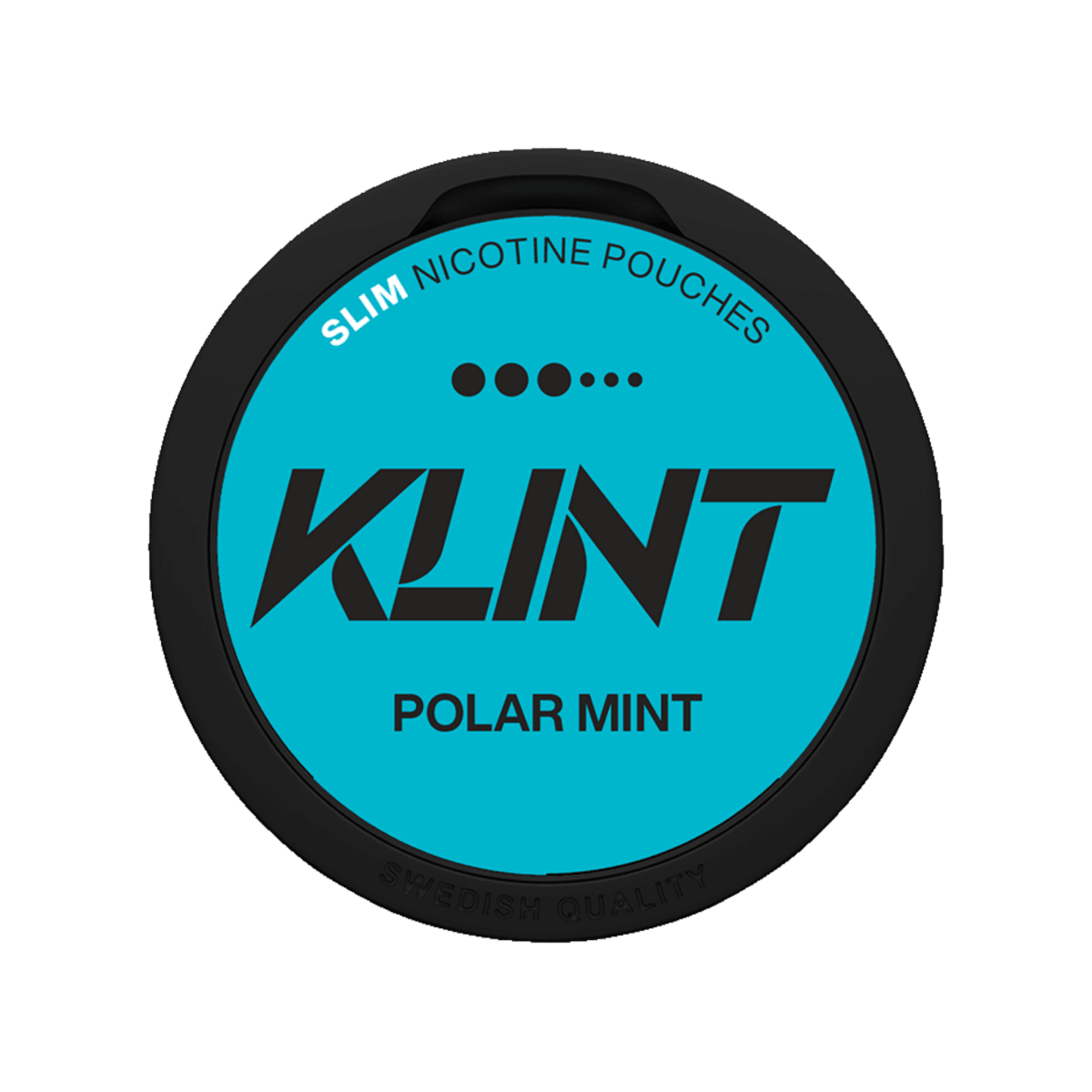 Klint Polar Mint nicotine pouch can – Slim, 8.4 mg, 20 pouches