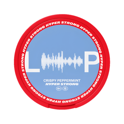 LOOP Fresh Peppermint Hyper nicotine pouch can – Slim semi-moist, 14.8mg, 20 pouches