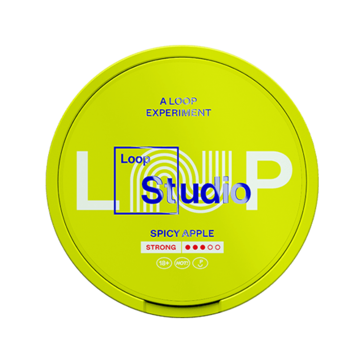 Can of Loop Spicy Apple Strong - Nicotine Pouches